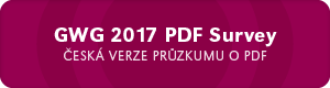 GWG 2017 PDF Survey – česká verze průzkumu